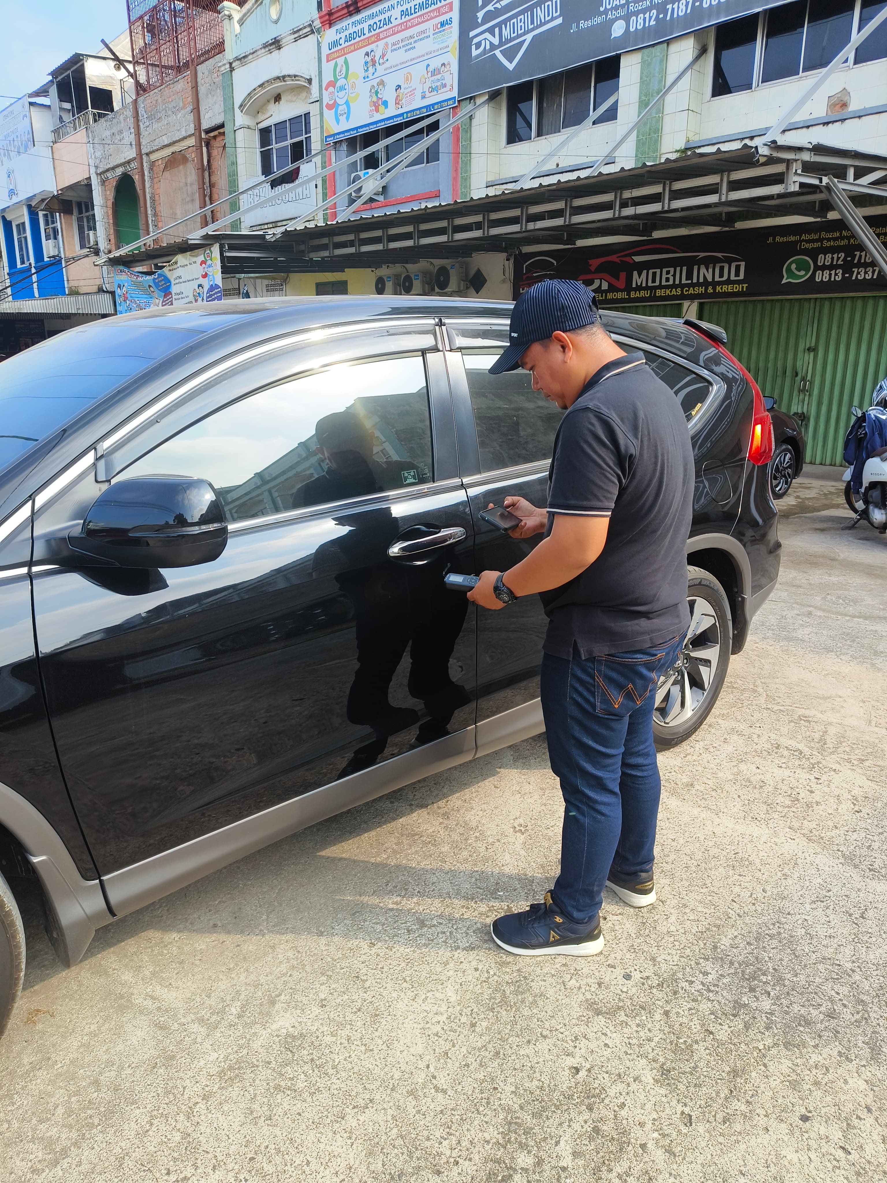 Inspeksi Mobil Palembang di Lapangan